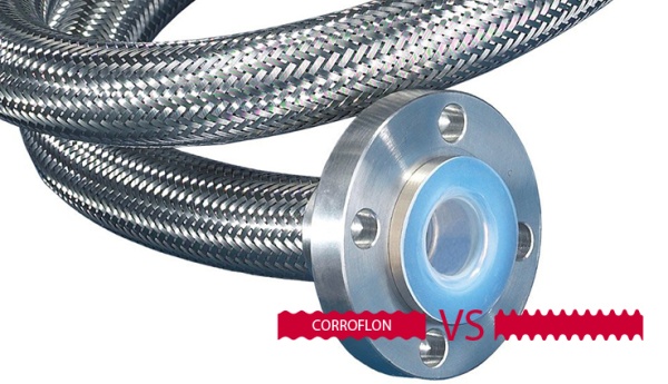 Flexible PTFE avec tresse acier