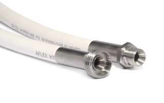 Flexible PTFE Hyperline FX SS AS SI Blanc