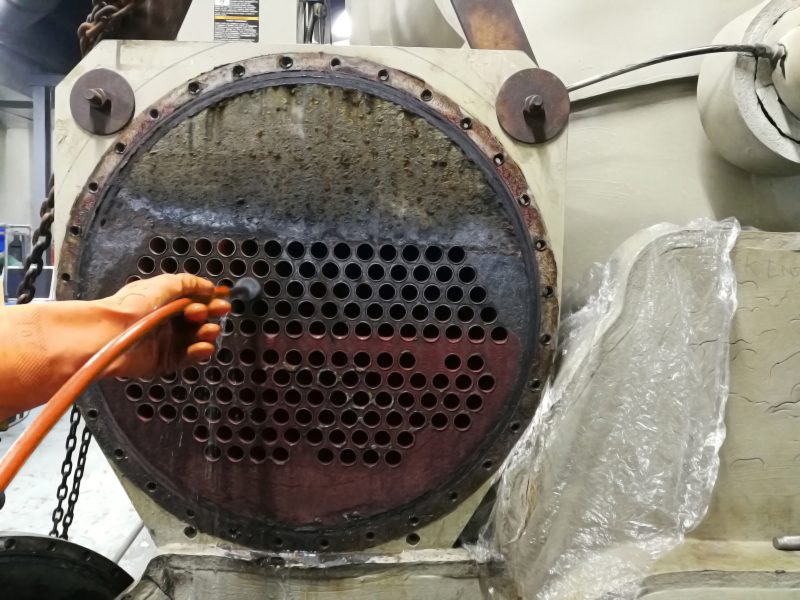 nettoyage d'échangeurs thermiques