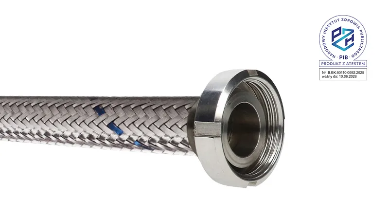 flexible en acier pour eau potable