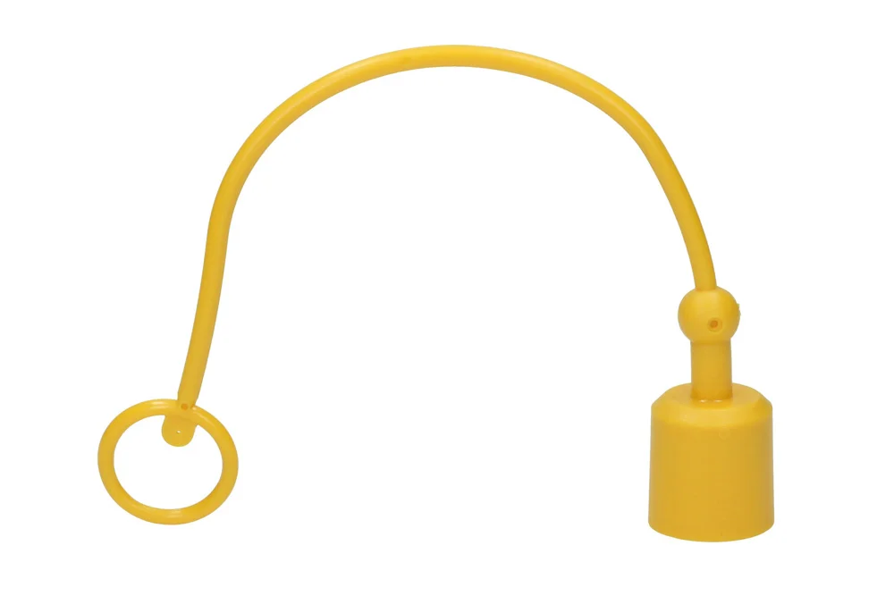 Bouchon d'embout mâle de raccord rapide ISO-A, type SPAV, plastique