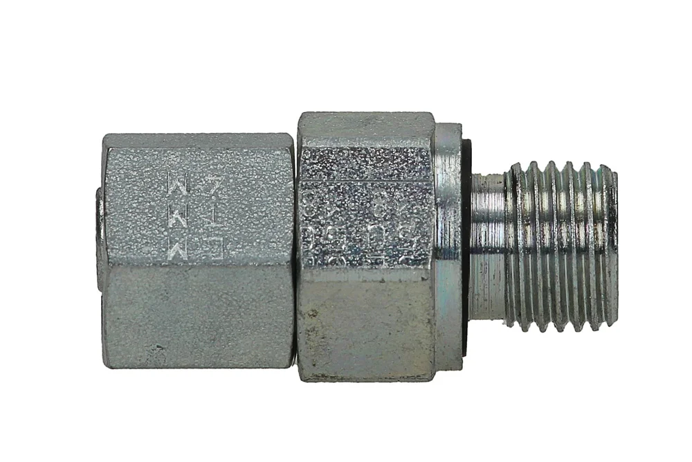 Raccord vissé réglable EVGEO-BE, acier au carbone