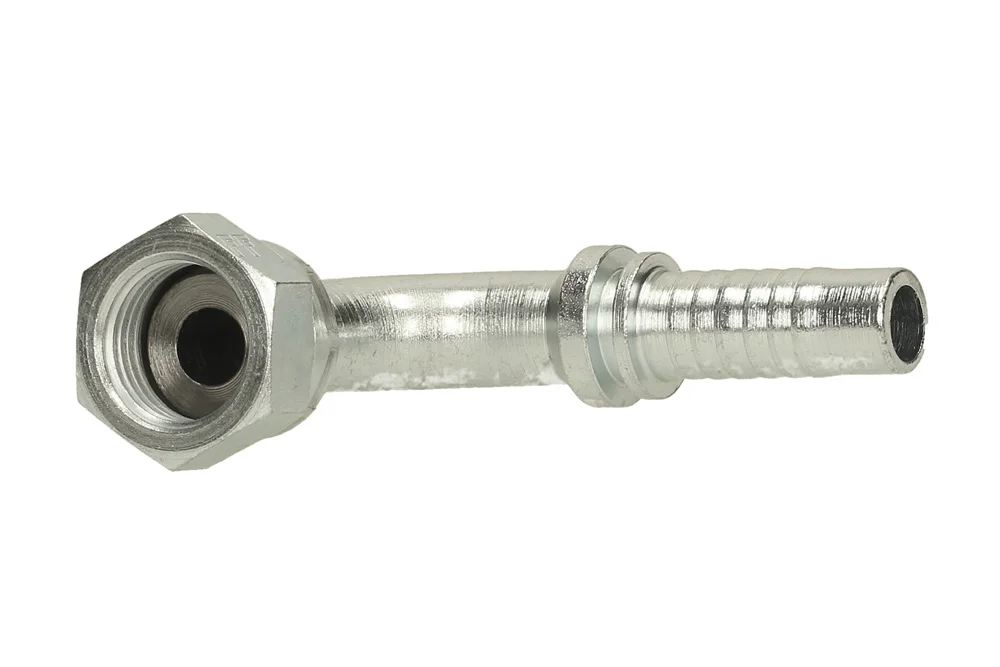 Embout hydraulique DKR-F 90°, type ZBW240, acier au carbone