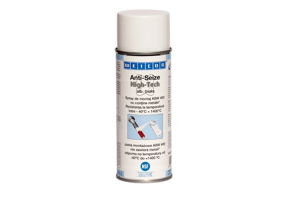 Pâte de montage WEICON Anti-Seize HIGH-TECH, spray 400 ml