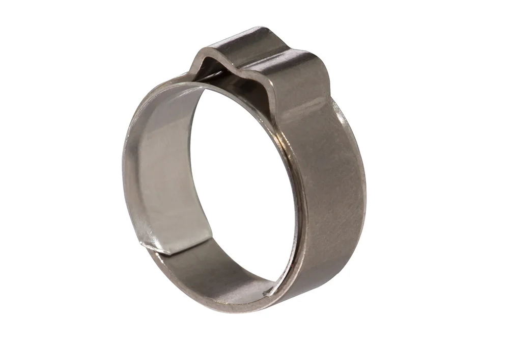Collier à oreille en acier avec insert de sécurité EAR CLIP-W, acier inoxydable