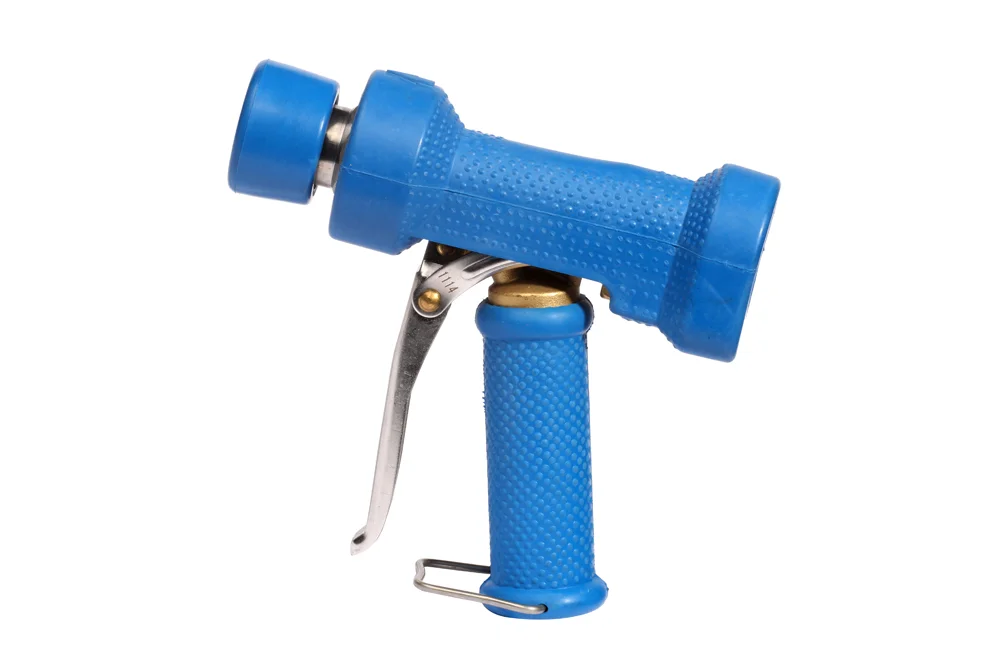 Pistolet à mousse et pulvérisation pour montage de lances et de buses, sortie à raccord rapide DN11.8, laiton, AKBO