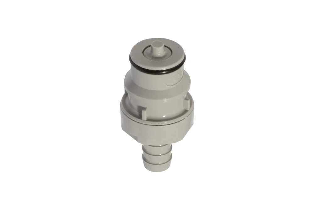 Embout mâle rapide pour flexible, polypropylène, série HFC DN 12,7