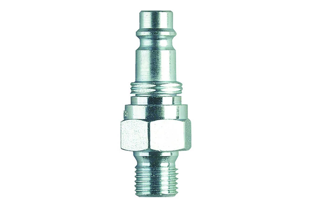 Embout de raccord rapide de mesure à filetage mâle, avec clapet, CEJN 358 SNAP-CHECK