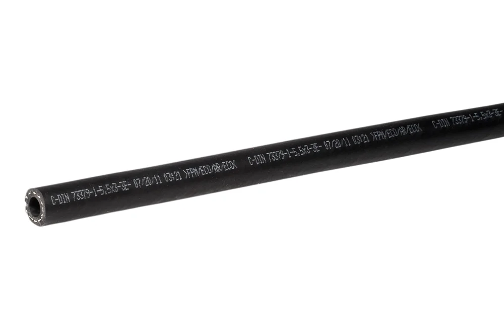 Flexible carburant et huile avec tresse textile FPM ECO