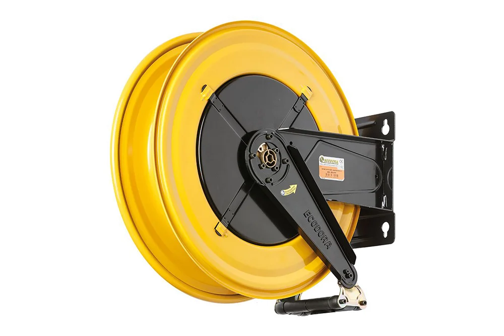 Enrouleur automatique de flexible ECODORA E-530, acier au carbone