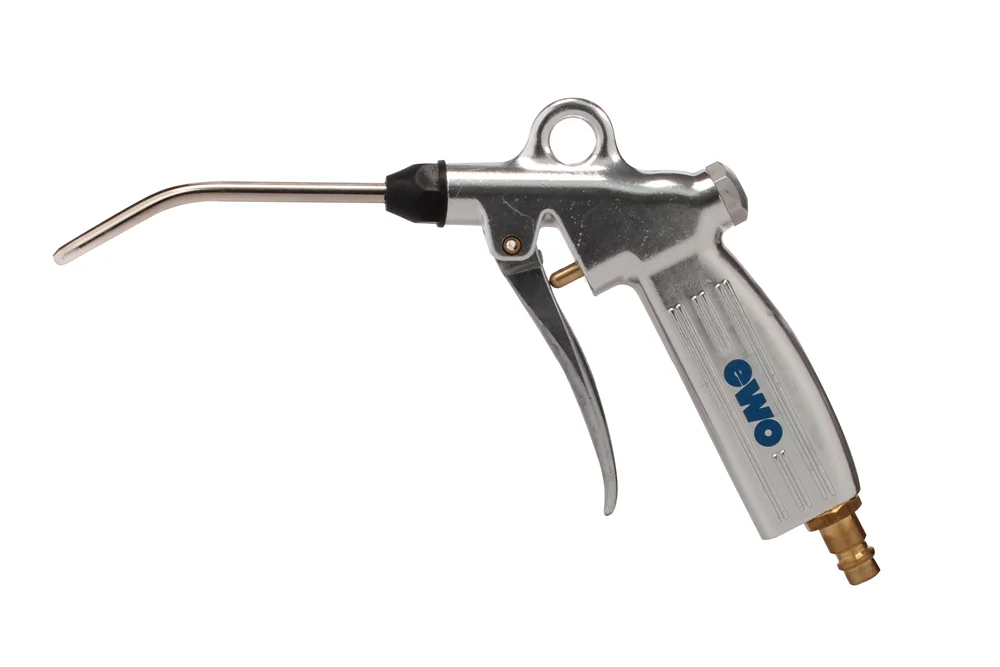 Pistolet à air avec buse coudée 120 mm, aluminium