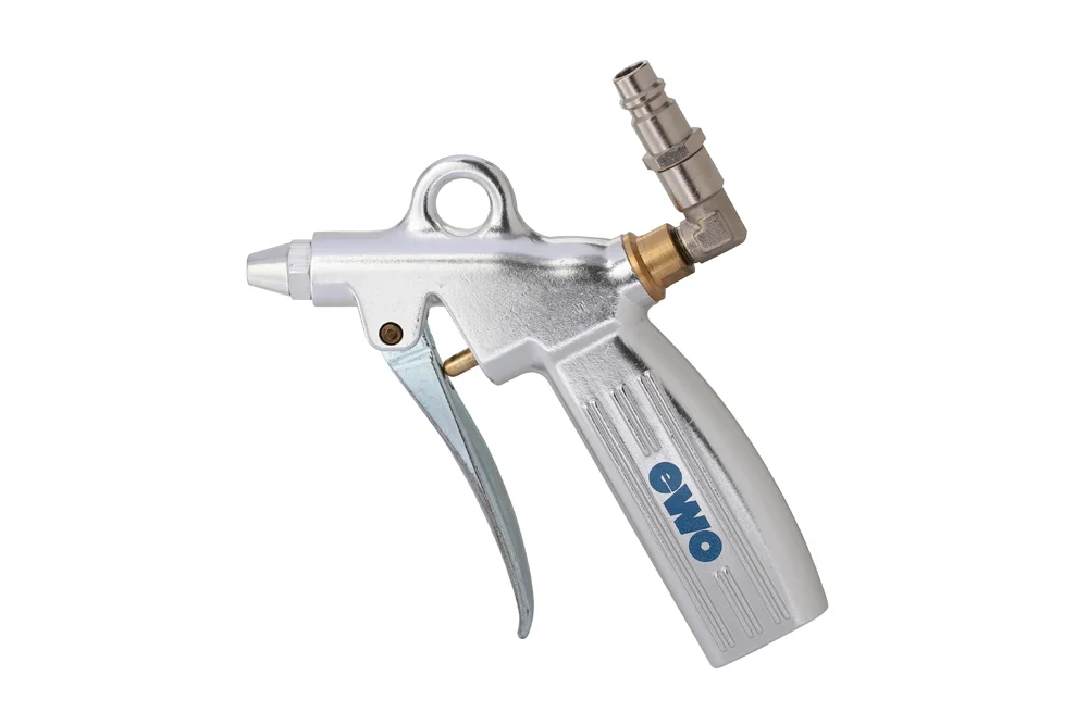 Pistolet à air avec buse standard, raccord supérieur DN 7.2, aluminium