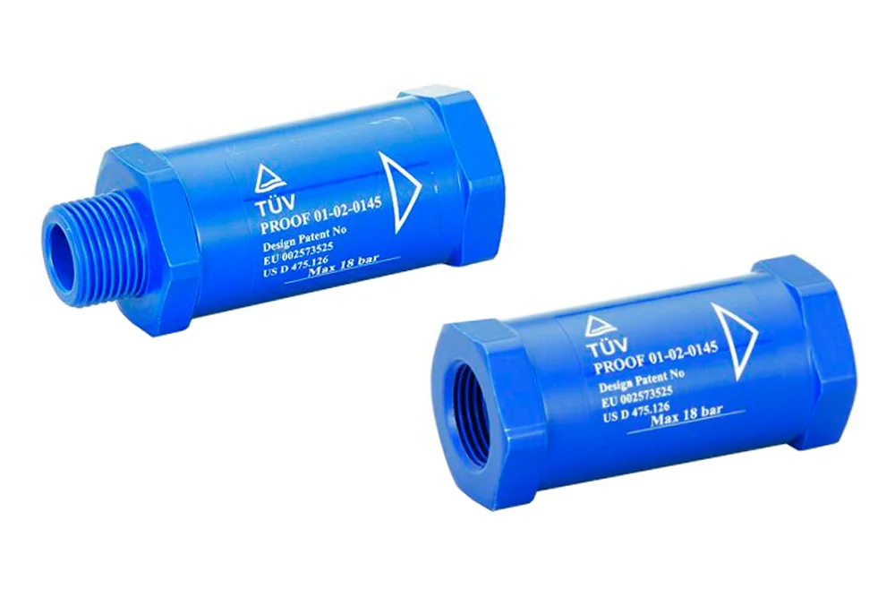 Vanne d'arrêt d'urgence, pneumatique, HoseGuard®