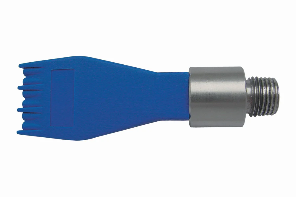 Buse peigne 6 canaux avec adaptateur, polyamide, série 470