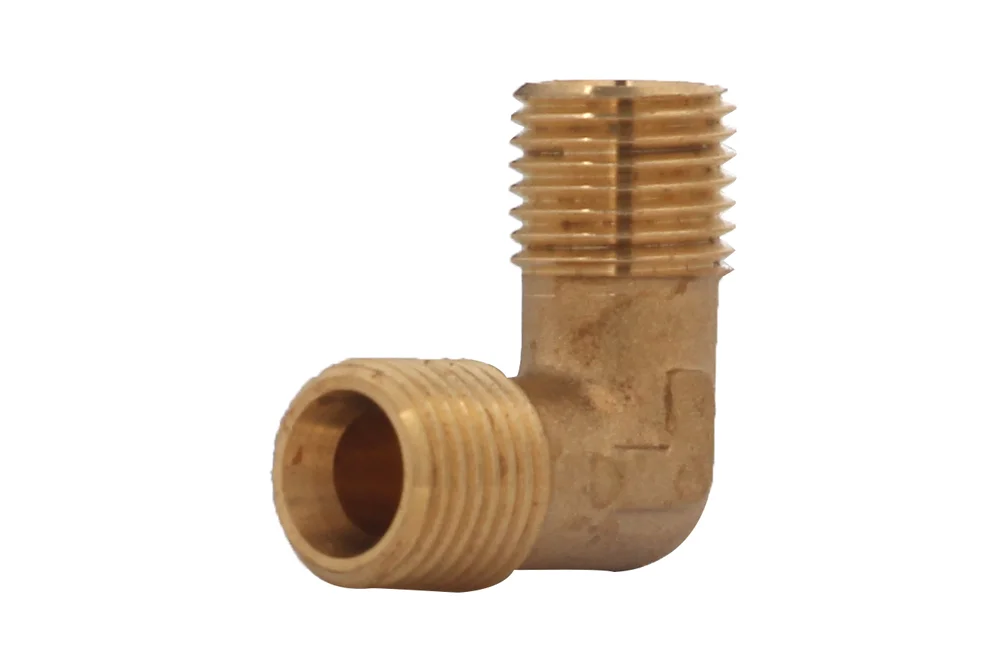 Coude 90° avec filetage mâle BSP, laiton, type EW