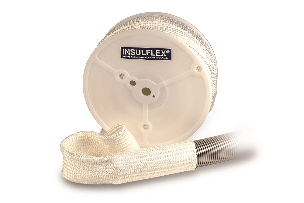 Gaine thermique en fibre de silice SILICAFLEX SLEEVE