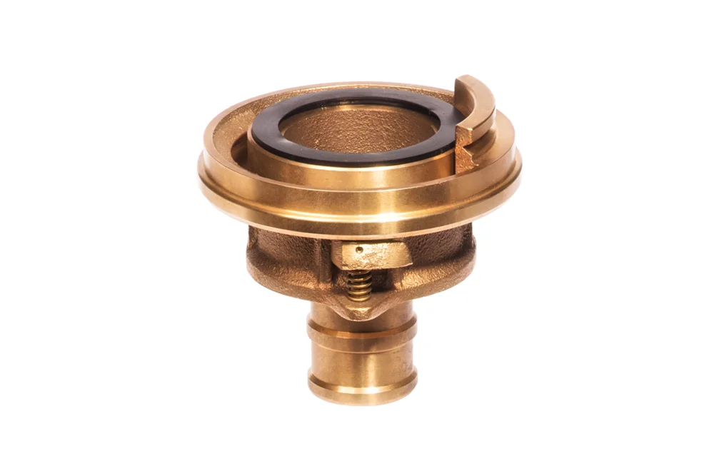 Raccord SMS avec embout pour flexible, bronze
