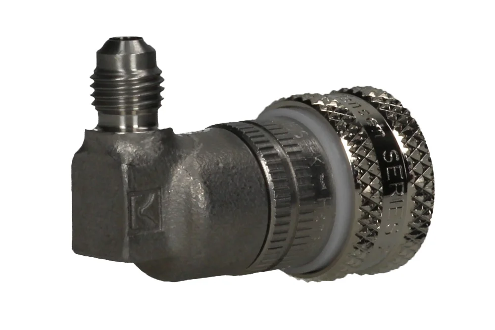 Douille de connexion rapide à 90°, avec cône UNF mâle 90°, HANSEN BEVERAGE