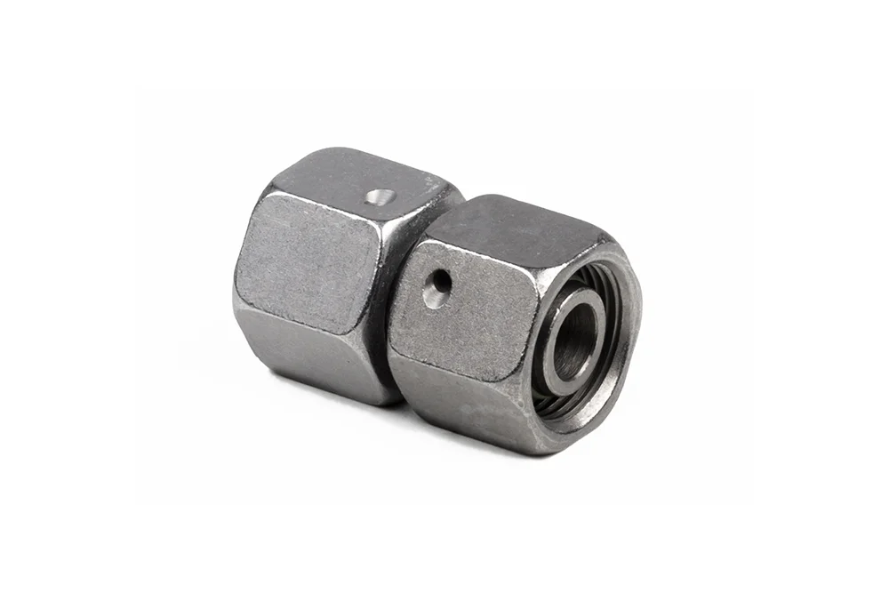 Raccord droit réglable SNV, acier inoxydable