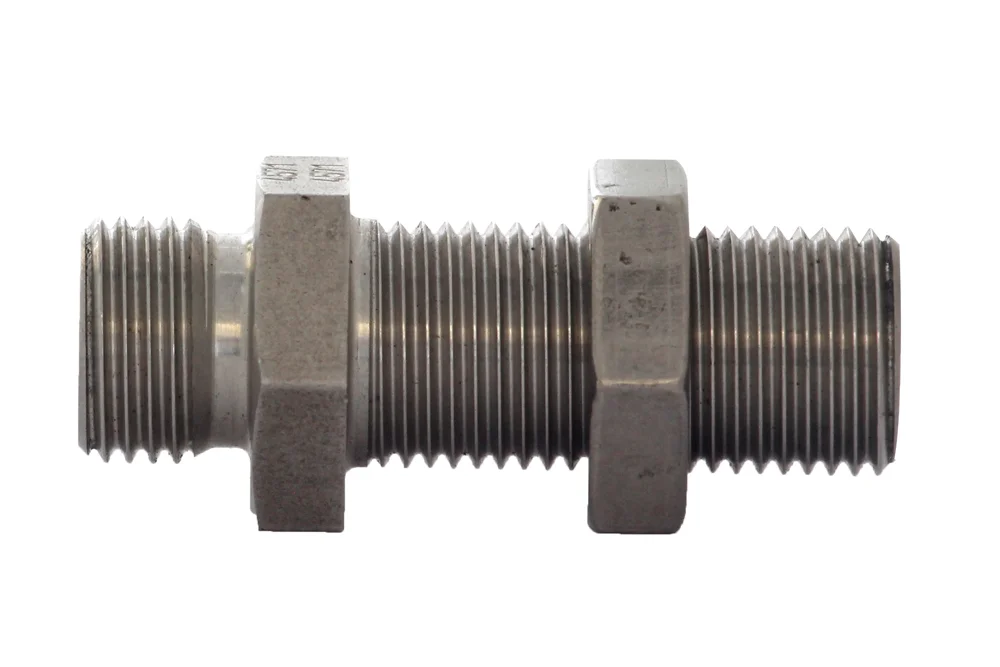 Raccord traversant droit SV, acier inoxydable