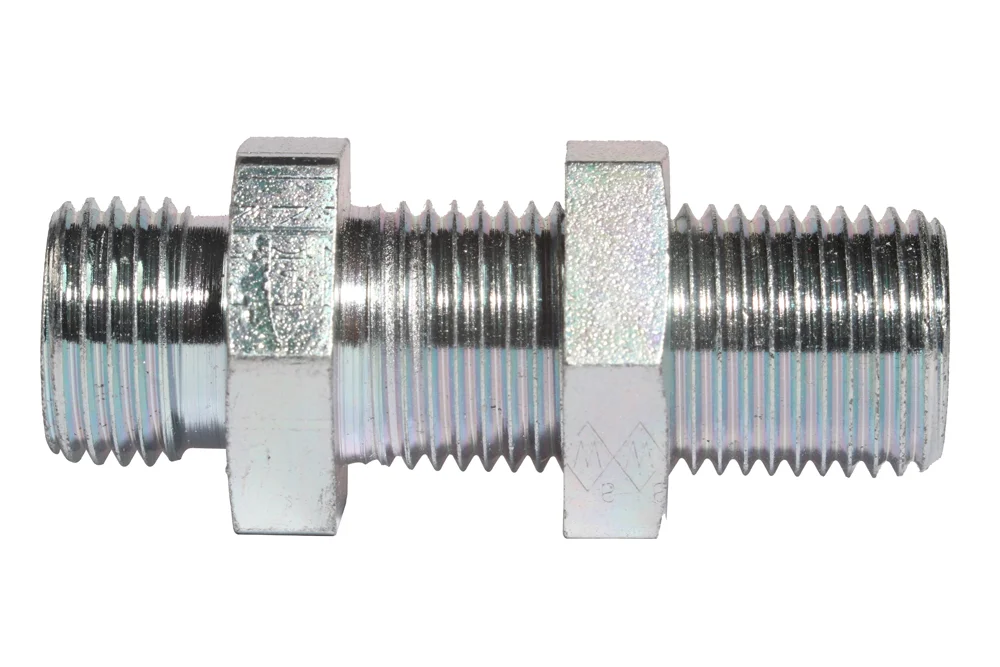 Raccord droit de traversée de cloison Walterscheid™ SV, acier au carbone
