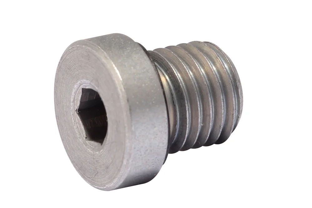 Bouchon VSTI-ME, acier carbone, zinc-nickel
