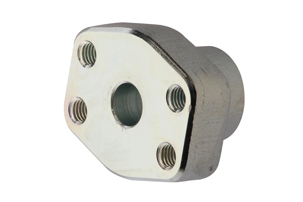 Contre-bride SAE 6000 / filetage femelle BSP, acier au carbone, type D6