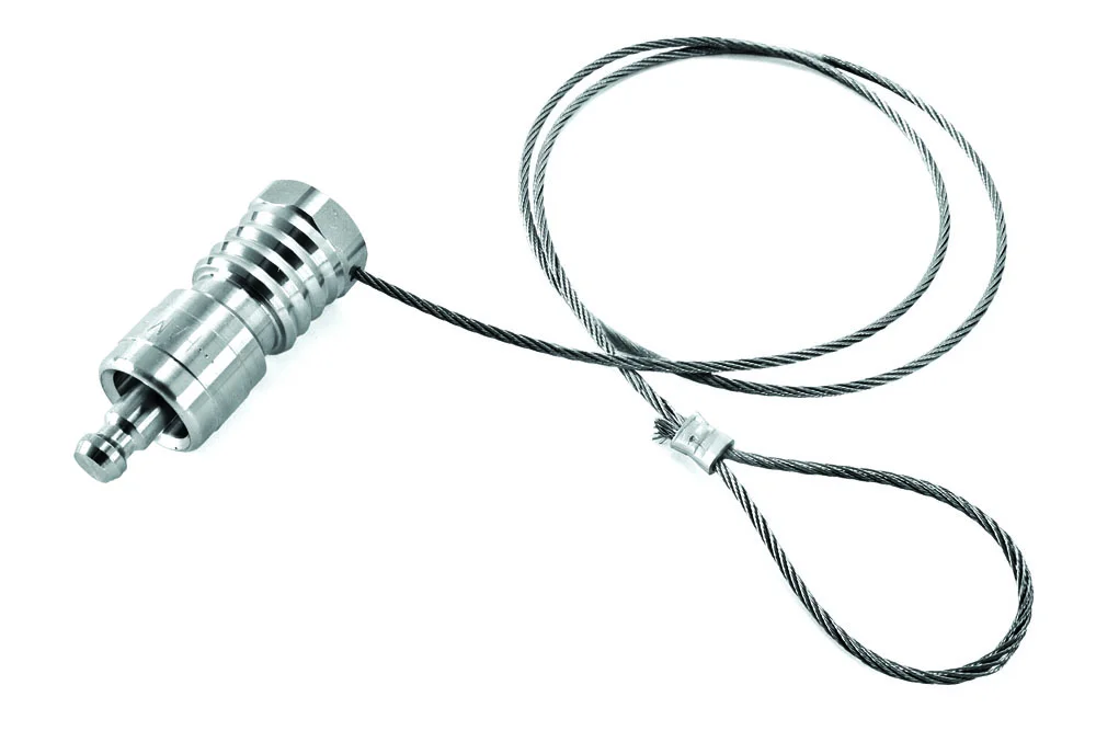 Capuchon de douille de raccord rapide QC-LOK®, avec cordon, type QC4, QC6