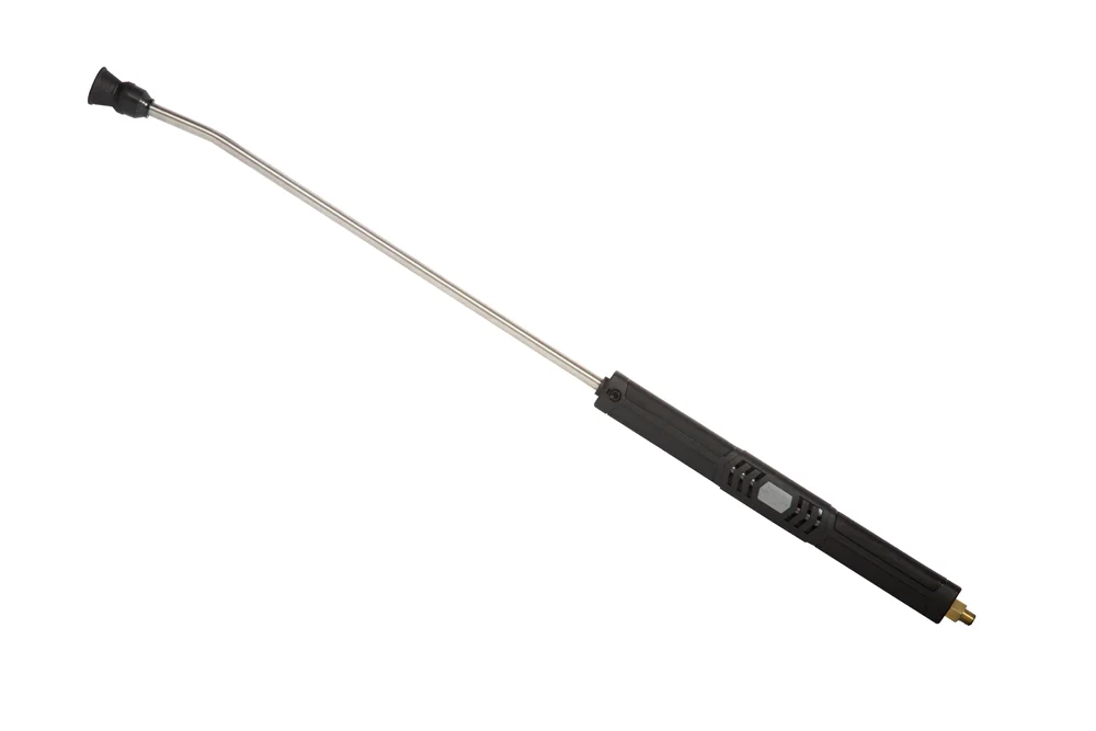 Lance d'extension ventilée avec protection de buse, pour pistolet de nettoyeur haute pression, acier galvanisé