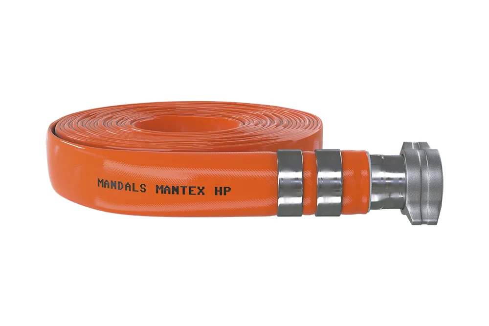 Flexible plat haute pression pour air comprimé avec embouts MANTEX HP