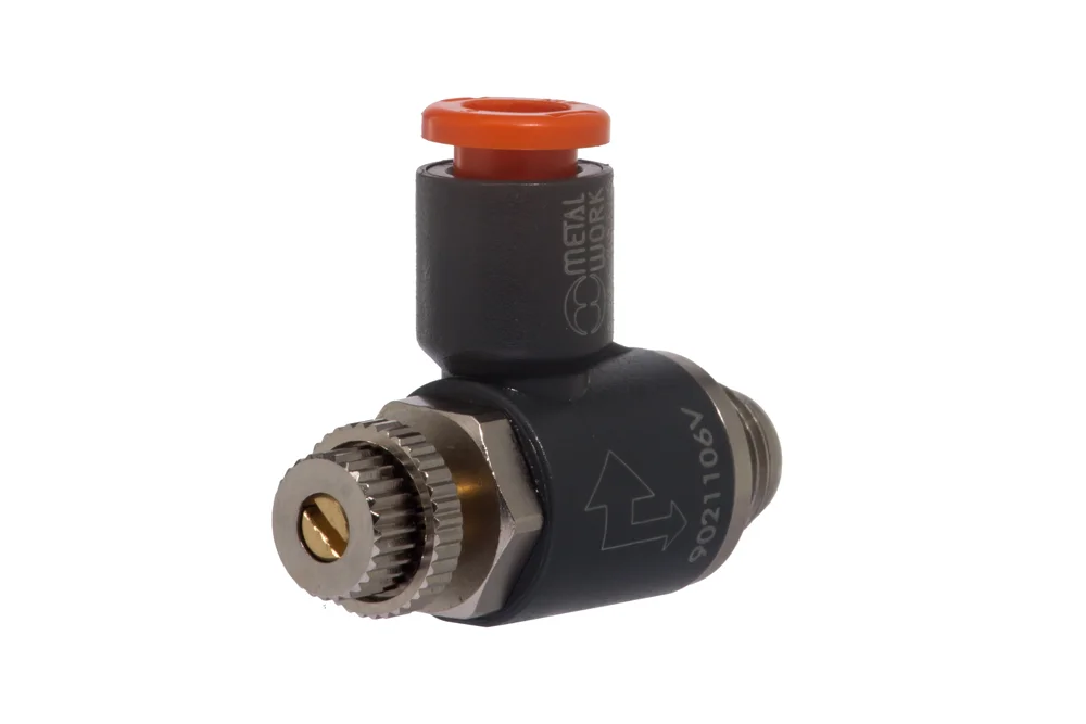 Vanne de régulation pneumatique en plastique, MRF NTV, pour distributeur, série COMPACT "N".