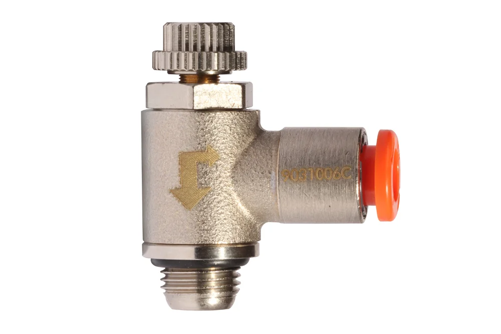 Vanne de régulation et clapet pneumatique en laiton MRF NMC, pour actionneur, série COMPACT "N".