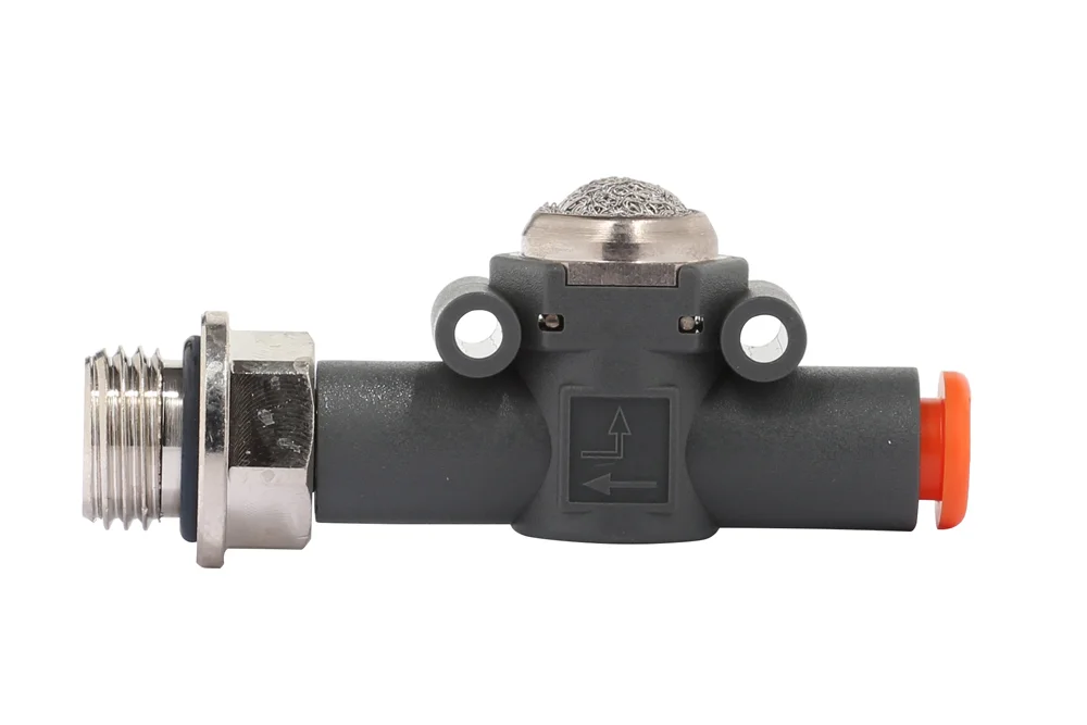 Vanne de purge rapide pneumatique avec silencieux VSR L (ligne - filetage)