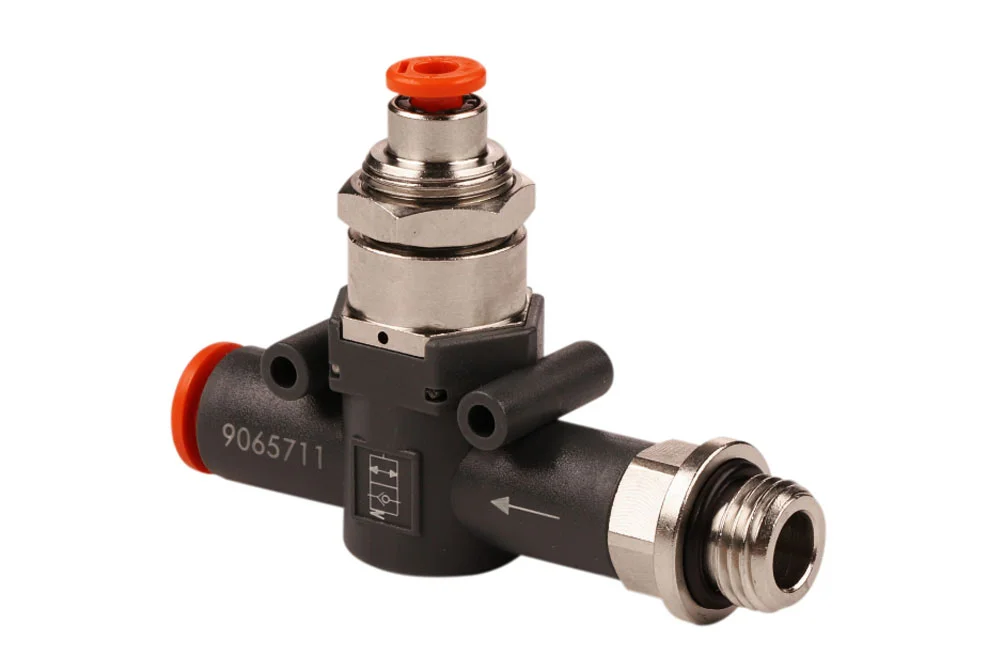 Vanne d'arrêt pneumatique STP L 2/2 (filetage - flexible)