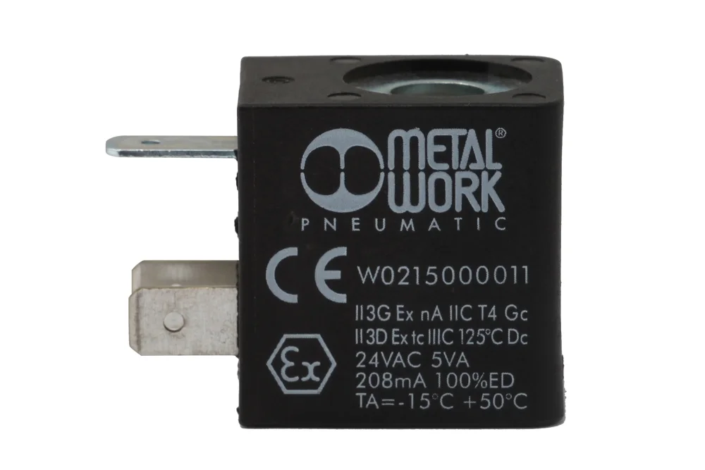 Bobine 22 mm pour électrovannes PIV.I, tige Ø8