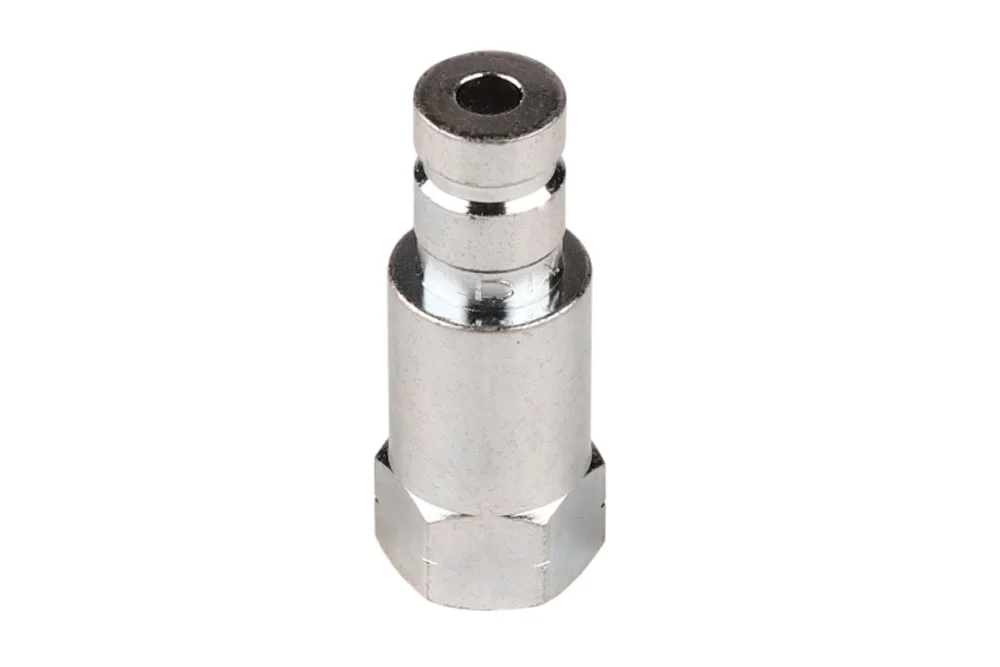 Embout avec clapet d'arrêt de raccord rapide de diagnostic avec filetage femelle NPT, ISO 15171-1