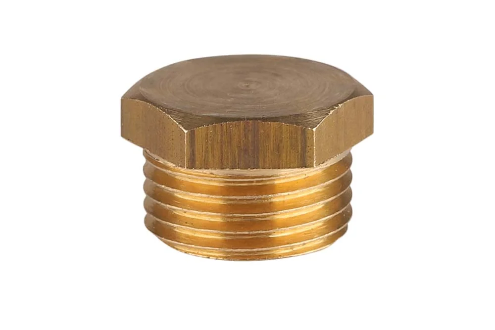 Bouchon avec filetage mâle BSP, laiton, type 3480