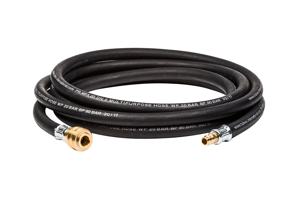Rallonge pneumatique équipée de raccords rapides Eurostandard DN 7,2