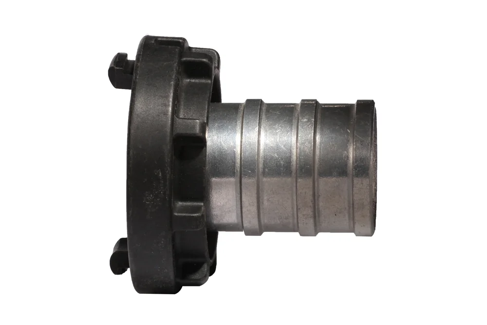Raccord de pompier STORZ en plastique avec embout en aluminium pour flexible