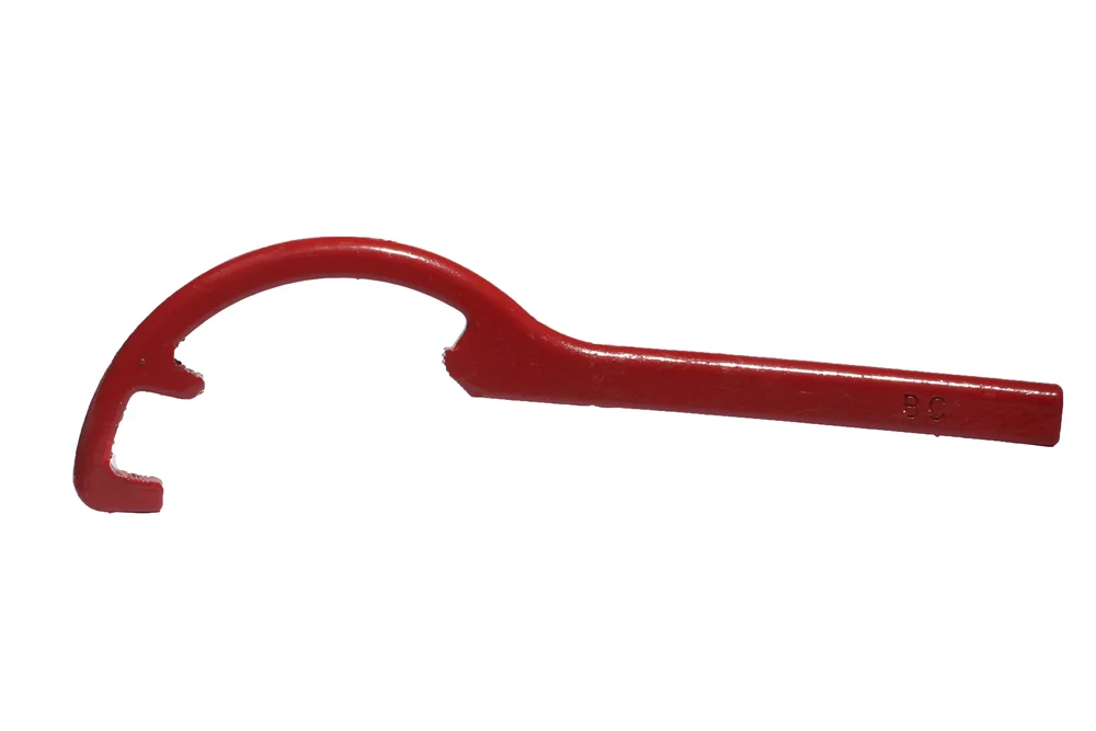 Clé de pompier pour raccord STORZ, taille BC, fonte malléable.