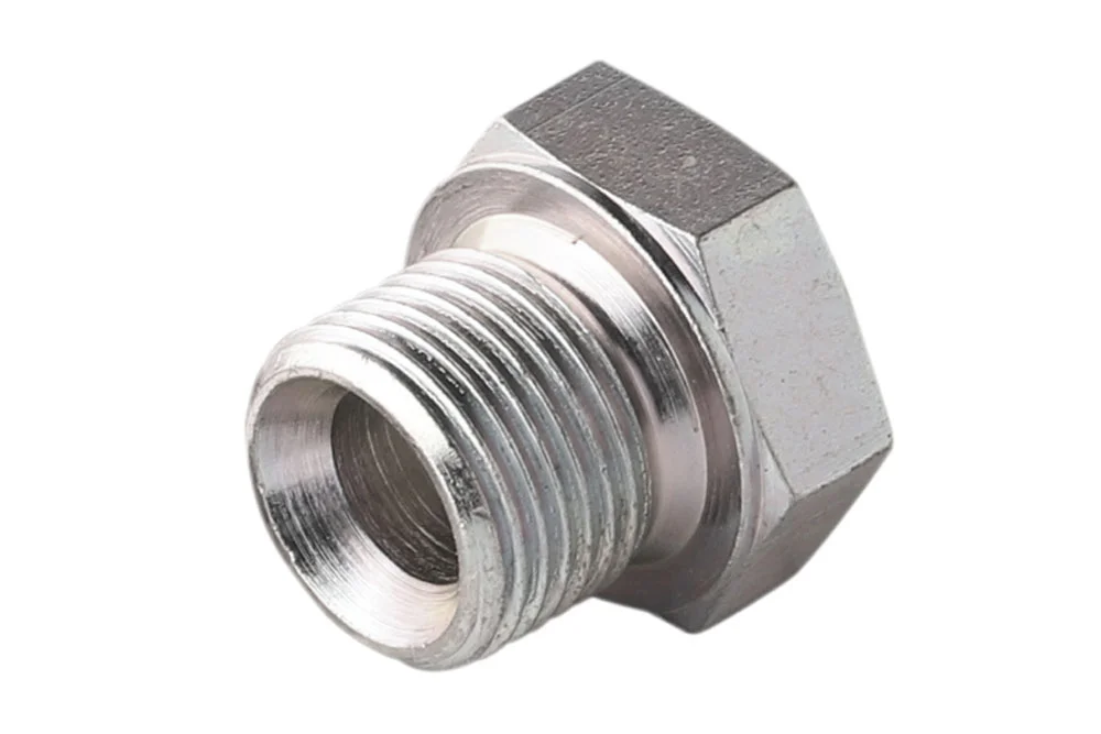 Adaptateur - bouchon avec GZ BSP, acier au carbone, type A113