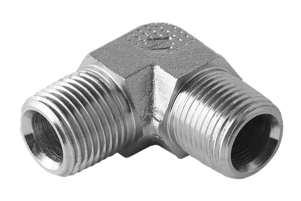 Adaptateur 90° avec GZ NPT, acier inoxydable, type A305