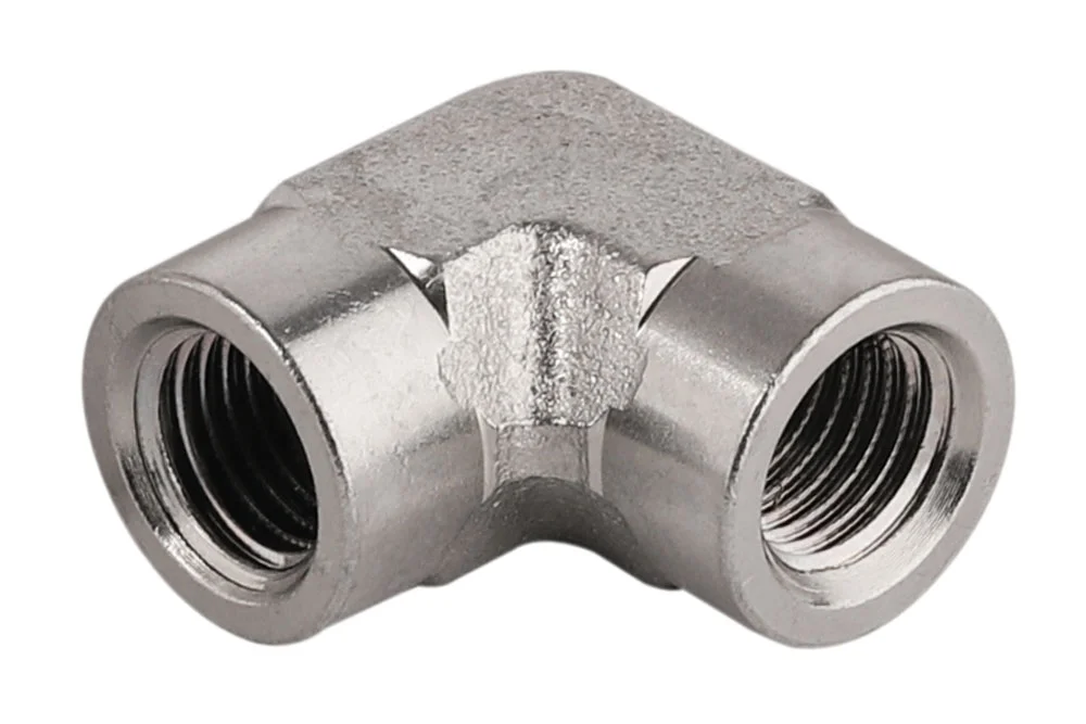 Adaptateur 90° avec GW NPT, acier inoxydable, type A306