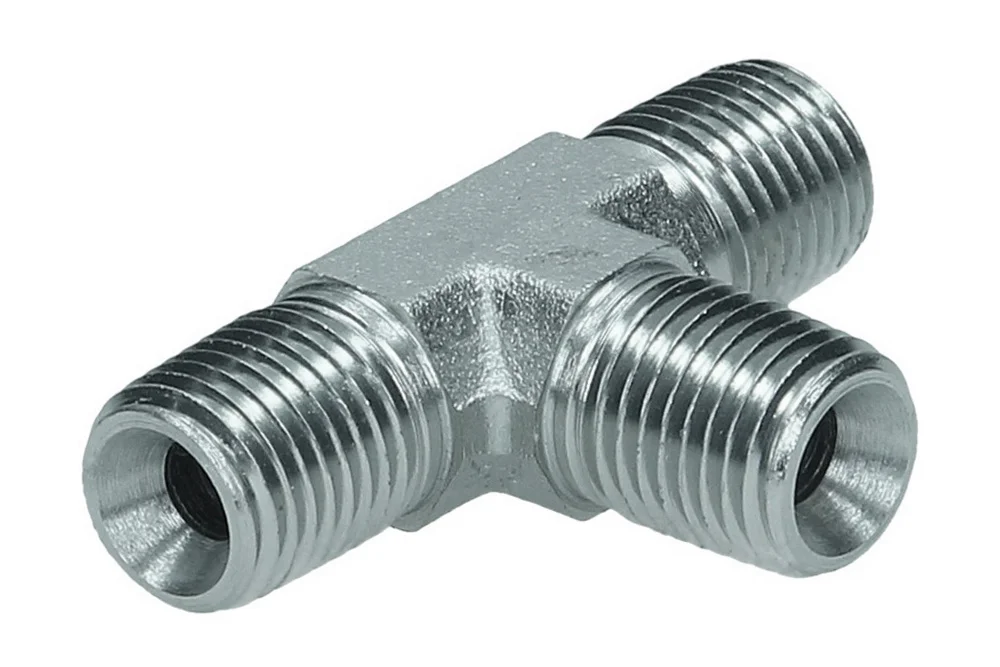 Adaptateur - té avec GZ NPT, acier au carbone, type A308