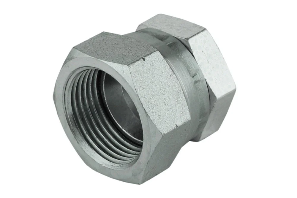 Adaptateur - obturateur JIS Toyota femelle BSP, acier au carbone, type A407