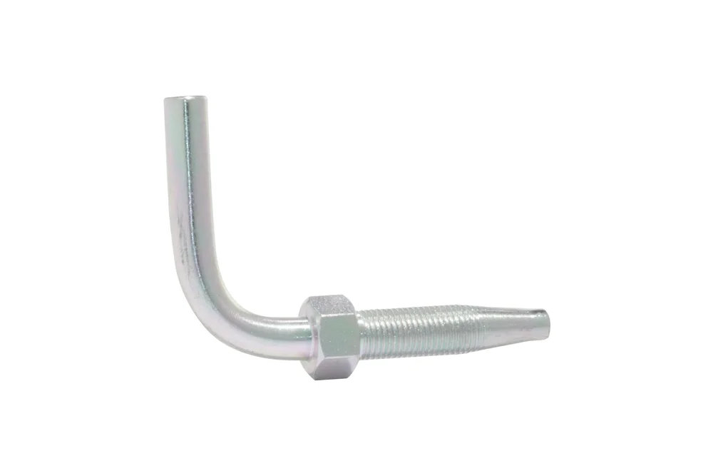 Embout hydraulique tube torsadé BES 90°, type SMR212, série lourde, acier carbone