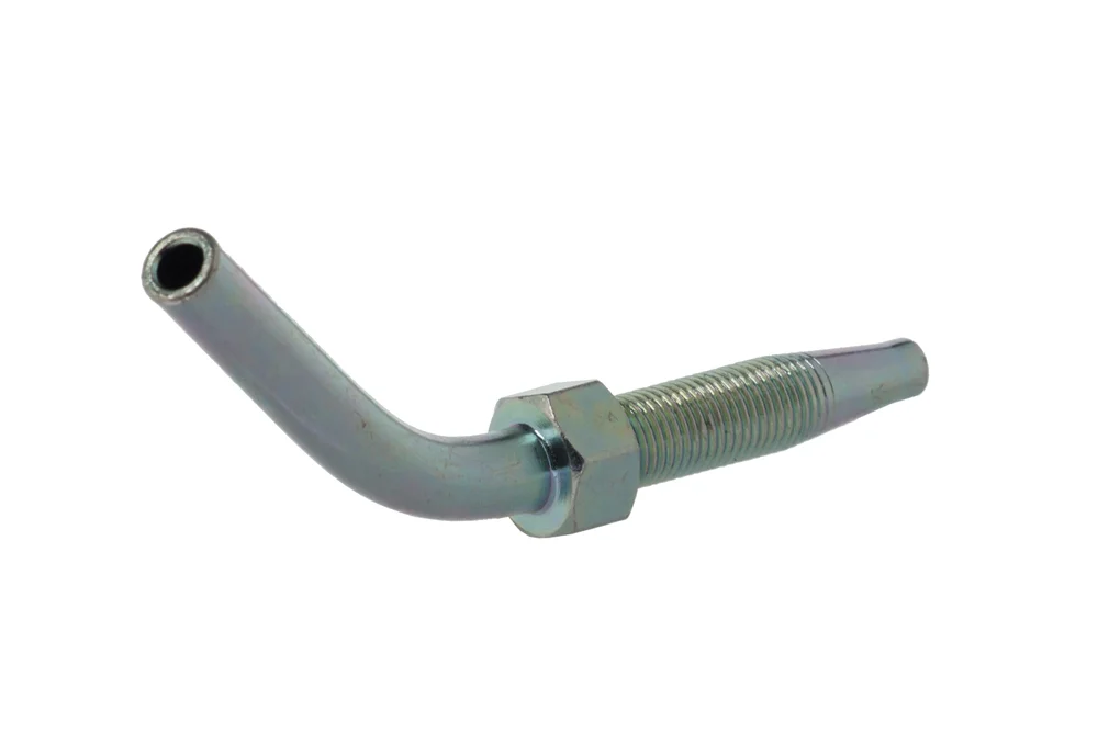 Embout hydraulique coudé BES 45°, type SMR312, série lourde, acier au carbone