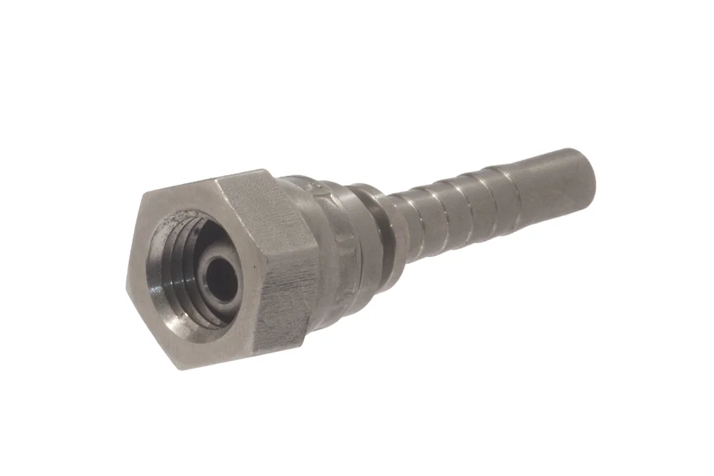 Embout hydraulique DKL, type ZMW111, série légère, acier AISI 304