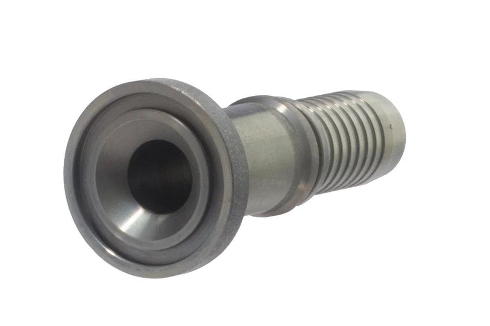 Embout à bride SAE 3000, type ZSK111, série légère, acier au carbone, zinc-nickel