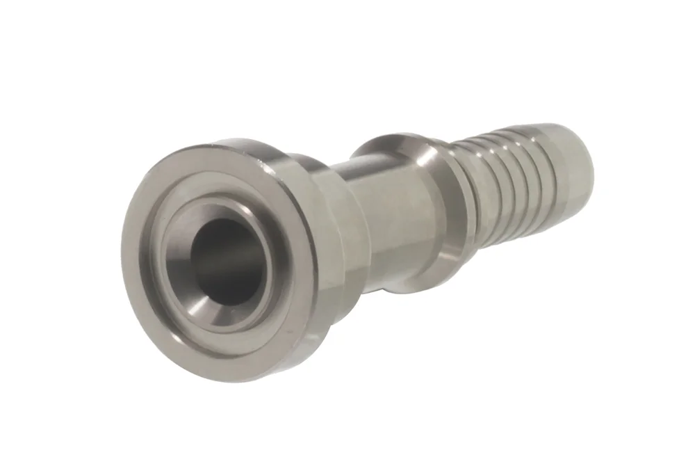 Embout à bride SAE 6000, type ZSK112, série lourde, acier AISI 316L